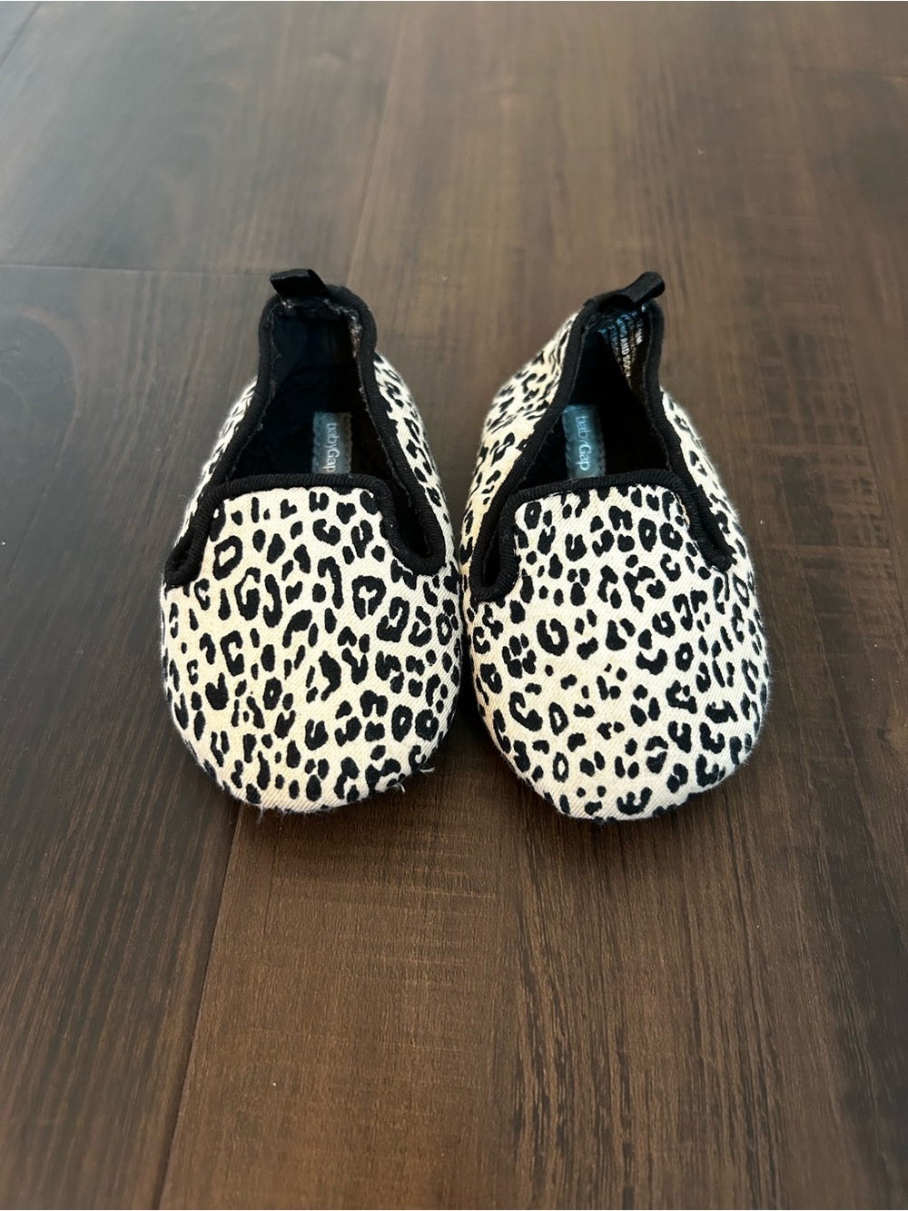 Baby Gap Leopard Print Slip-On Baby Shoes